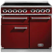 Kuchenki elektryczne - Kuchnia z płytą indukcyjną FALCON Deluxe 100 Wiśniowy szczotkowany nikiel - miniaturka - grafika 1