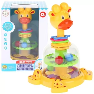 Nobo Kids, Bączek z Piłeczkami Karuzela Żyrafa Grzechotka - Zabawki zręcznościowe - miniaturka - grafika 1