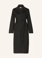 Płaszcze damskie - Tommy Hilfiger Płaszcz schwarz - miniaturka - grafika 1