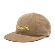 Czapki damskie - VOLCOM Czapka z daszkiem Gus Cord D5512207 Dark Khaki - miniaturka - grafika 1
