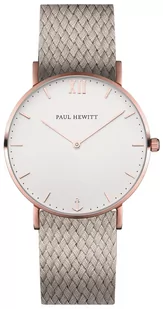 Zegarek Zegarek Paul Hewitt PH-SA-R-ST-W-25M Sailor Line Rose Gold White Grey - Zegarki męskie - miniaturka - grafika 1