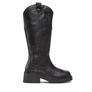 Kowbojki Bronx Western 14298-A Czarny - Kozaki damskie - miniaturka - grafika 1