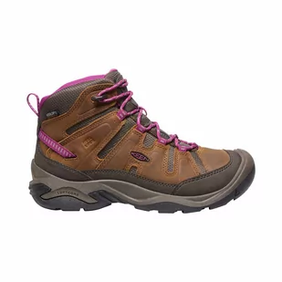 Buty trekkingowe damskie KEEN CIRCADIA MID WP - Buty trekkingowe damskie - miniaturka - grafika 3