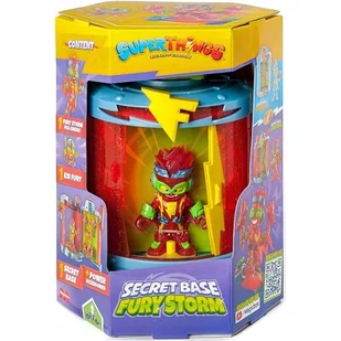 super things sekretna baza fury storm tajna baza - Figurki kolekcjonerskie - miniaturka - grafika 1