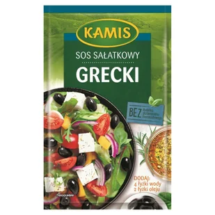 Kamis Sos Sałatkowy Grecki 8g - Musztardy - miniaturka - grafika 1