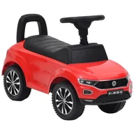 Jeździki dla dzieci - vidaXL Lumarko Jeździk Volkswagen T-Roc, czerwony 80327 - miniaturka - grafika 1