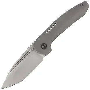 Nóż składany WE Knife Trogon Gray Titanium, Silver Bead Blasted CPM 20CV by Brian Brown (WE22002-1) - Noże - miniaturka - grafika 1