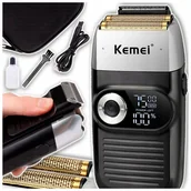 Trymery - Maszynka Do Golenia Golarka Męska Elektryczna Foliowa Oryginalna KEMEI - miniaturka - grafika 1