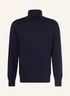 Calvin Klein Golf Z Wełny Merino blau - Swetry męskie - miniaturka - grafika 1