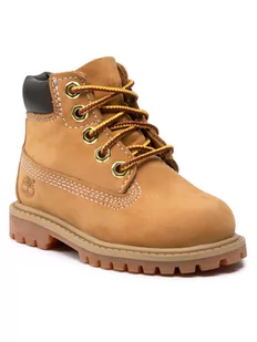 Timberland Trapery 6 In Premium Wp Boot TB0128097131 Żółty - Buty dla chłopców - miniaturka - grafika 1