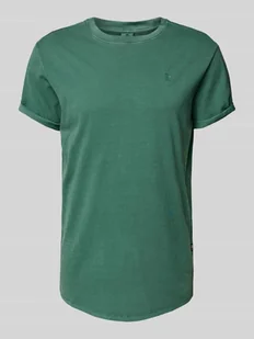 T-shirt z detalem z logo model ‘Lash’ - Koszulki męskie - miniaturka - grafika 1