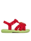 Buty dla dziewczynek - Melissa Sandały Hip Sandal 35957 Czerwony - miniaturka - grafika 1