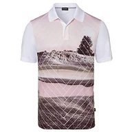 Golf - Golfino Mens Printed Polo 100 50 - miniaturka - grafika 1