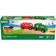 Pociągi dla dzieci - Brio Pociąg na baterie Farma Ravensburger - miniaturka - grafika 1