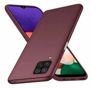 Etui i futerały do telefonów - ETUI CASE MATT + SZKŁO 9H do Samsung Galaxy A22 4G - miniaturka - grafika 1