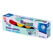 Farby i media malarskie - Farby do szkła Astra Creativo 12x20 ml - miniaturka - grafika 1