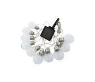 Lampy ogrodowe - LED Łańcuch solarny 10xLED/2m IP44 ciepła biel - miniaturka - grafika 1