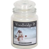 Świece - Woodbridge świeca zapachowa 2 knoty 565 g - Christmas Snowman - miniaturka - grafika 1
