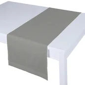 Obrusy i serwetki - Dekoria pl pl Bieżnik prostokątny szary 40 × 130 cm Loneta 410-133-24 - miniaturka - grafika 1
