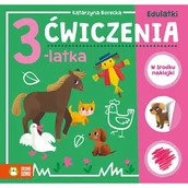 Pedagogika i dydaktyka - Zielona Sowa Edulatki Ćwiczenia 3-latka - miniaturka - grafika 1