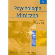 Psychologia - Wydawnictwo Naukowe PWN Psychologia kliniczna Tom 1 - Wydawnictwo Naukowe PWN - miniaturka - grafika 1