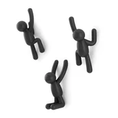 Wieszaki do szafy - Ścienne plastikowe haczyki zestaw 3 szt. Buddy – Umbra - miniaturka - grafika 1