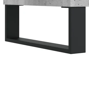 Szafka łazienkowa, szarość betonu, 80x33x60 cm Lumarko! - Toaletki - miniaturka - grafika 10