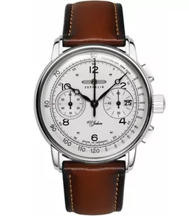 Zegarek ZEGAREK MĘSKI ZEPPELIN 8676-1 100 YEARS CHRONOGRAPH - Zegarki męskie - miniaturka - grafika 1