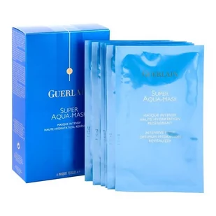 Guerlain Super Aqua-Mask (Sheet Mask) - intenswynie nawilżająca i upiększająca maseczka do twarzy 6szt. - Maseczki do twarzy - miniaturka - grafika 1