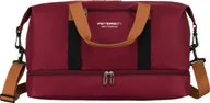 Torby podróżne - Torba podróżna Peterson Goldregodo bordo Jeden rozmiar - miniaturka - grafika 1