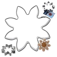 Formy do ciast - Wykrawacz do ciastek stalowy kwiatek 6 cm - miniaturka - grafika 1