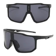 Okulary sportowe - Sportowe okulary przeciwsłoneczne STS-02 czarne - miniaturka - grafika 1