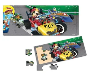 Brimarex Układanka Mickey i Raźni Rajdowcy GXP-598705 - Układanki dla dzieci - miniaturka - grafika 1