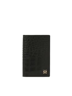 Praktyczne etui na dokumenty z tłoczonej skóry - Etui na dokumenty i karty - miniaturka - grafika 1