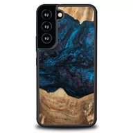 Etui i futerały do telefonów - Etui z drewna i żywicy na Samsung Galaxy S22 Bewood Unique Neptun - granatowo-czarne - miniaturka - grafika 1