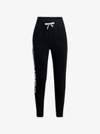 Spodnie sportowe damskie - Damskie dresy Under Armour Rival Fleece Joggers-BLK S - miniaturka - grafika 1