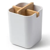 Kubki na szczoteczki do zębów - Kubek łazienkowy LEXON Zen Cup Biały - miniaturka - grafika 1