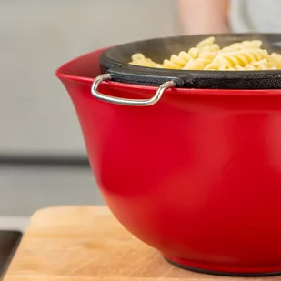 KitchenAid sitko kuchenne z uchwytem 18cm CORELINE Empire Red - Widelce - miniaturka - grafika 4