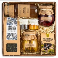 Zestawy upominkowe - Zestaw prezentowy BOX upominek herbata - miniaturka - grafika 1
