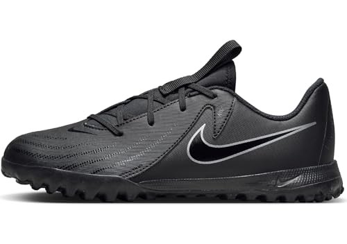 Nike Buty Piłkarskie Jr Phantom Gx Ii Academy Tf, Black/Black, FJ2608-001, 38 EU (5.5Y US)