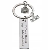 Breloki - Breloczek do kluczy new home new adventures prezent na nowy dom pamiątka - miniaturka - grafika 1