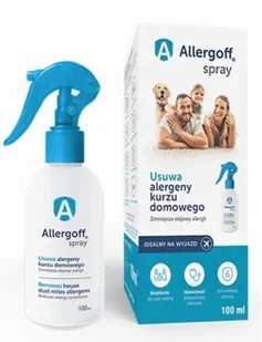 Allergoff Spray Neutralizator alergenów kurzu domowego, 100 ml - Leki na alergię - miniaturka - grafika 1