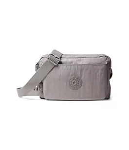 Kipling Damska torba typu crossbody Abanu M 2 w 1, rozmiar uniwersalny, Grey Gris, Medium - Torebki damskie - miniaturka - grafika 1