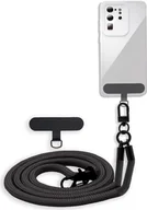 Pozostałe akcesoria do telefonów - Łańcuszek Cadorabo do telefonu komórkowego Nokia 7.1 w kolorze CZARNYM - Etui na telefon komórkowy z regulowanym paskiem do zawieszenia na szyi - miniaturka - grafika 1