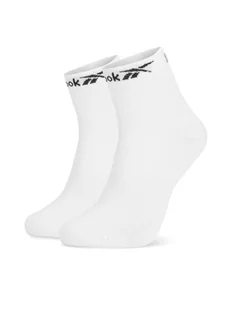 Reebok Skarpety Niskie Unisex R0400-SS24 (1-pack) Biały - Skarpetki damskie - miniaturka - grafika 1