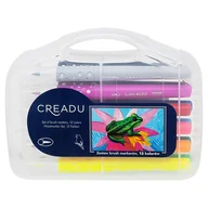 Kredki, ołówki, pastele i pisaki - Zestaw markerów, brush, Creadu, 12 kolorów - miniaturka - grafika 1