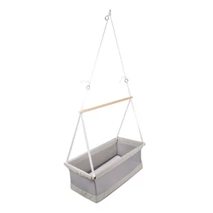 Szara kołyska 90x45 cm Safe asleep – Roba - Łóżeczka i kojce - miniaturka - grafika 1