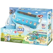 Figurki dla dzieci - Zestaw figurek BLUEY Samolot BLU17670 - miniaturka - grafika 1