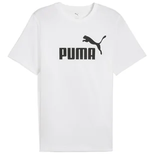 Koszulka męska Puma ESS No. 1 Logo Tee Rozmiar: M / Kolor: biały - Koszulki sportowe męskie - miniaturka - grafika 1