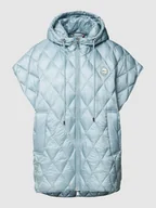 Kamizelki męskie - Kamizelka pikowana o kroju oversized z kapturem model ‘CARLY’ - miniaturka - grafika 1